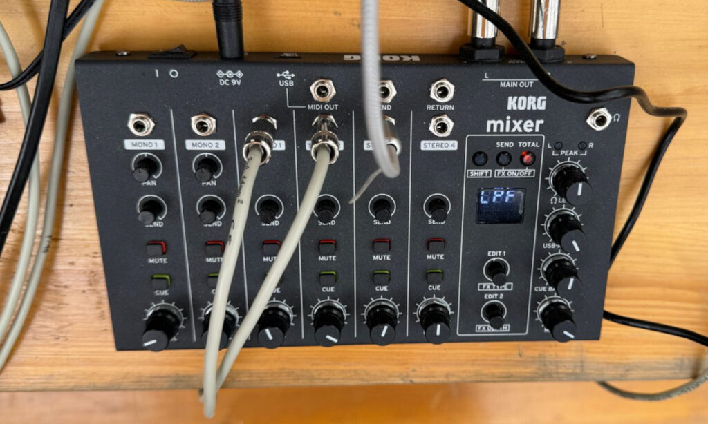 Korg NTS-4 Mixer auf der Superbooth (Bildquelle: Stefan Heinrichs)