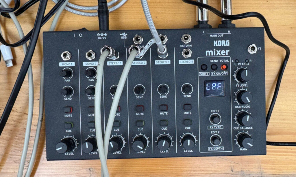 Korg NTS-4 Mixer auf der Superbooth (Bildquelle: Stefan Heinrichs)