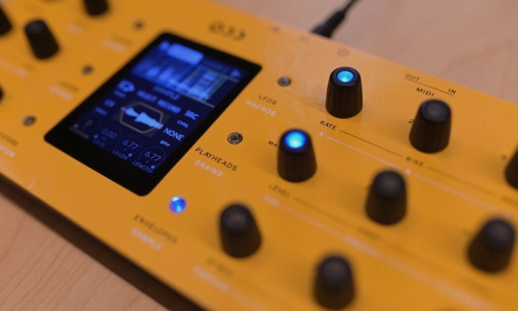ODD-1 beleuchtete Regler (Bildquelle:Microsonic Lab)