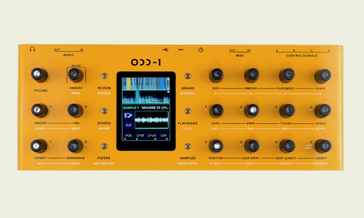 Superbooth 26: Oddment Audio ODD-1 Granular-Synthesizer Artikelbild