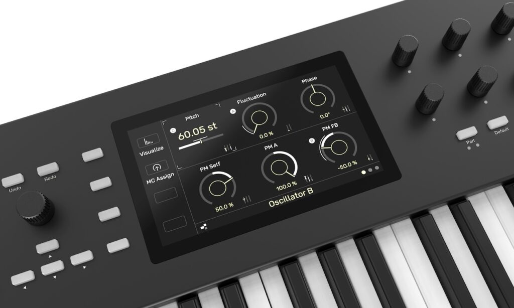  C25 Touch-Display (Bildquelle: Nonlinear Labs) 
