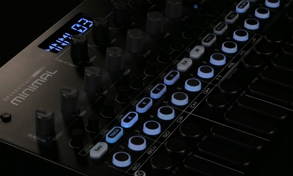 deconstruct MINIMAL Bass-Einstellungen (Bildquelle: Sonicware)