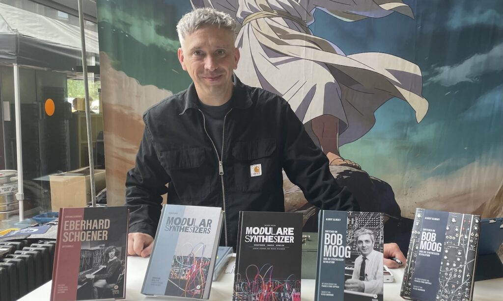 David Kurz: Einer der Herausgeber des Synmag und von Synthesizer Bücher (Bildquelle: Sven Rosswog) 
