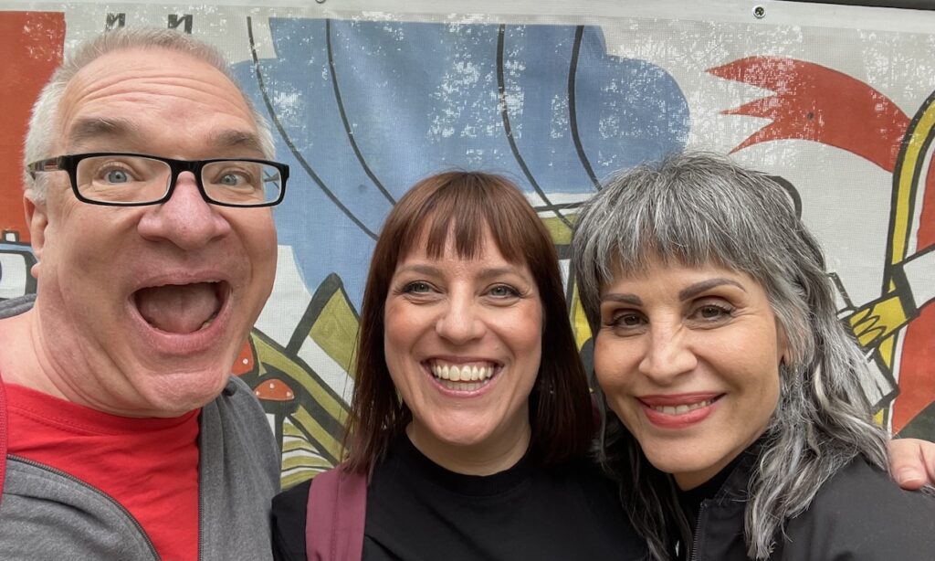 Sven Rosswog, Andrea Cichecki und Julie Marghilano auf der Superbooth 26 (Bildquelle: Sven Rosswog) 