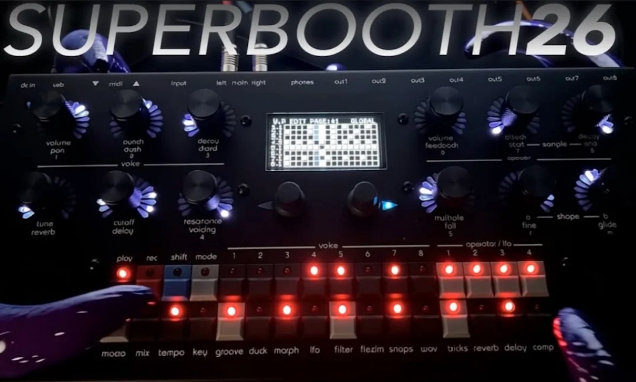 Superbooth 26: Twisted Electrons Leak:  Kommt eine Groovebox?    Artikelbild