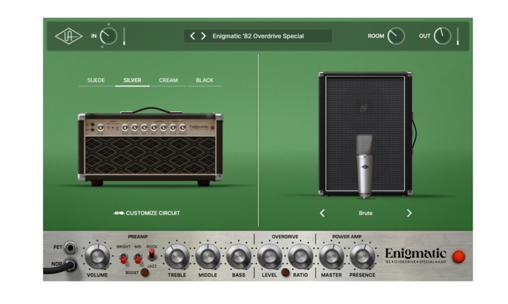 Enigmatic ’82 Overdrive Special Amp (Bildquelle: UAD) 
