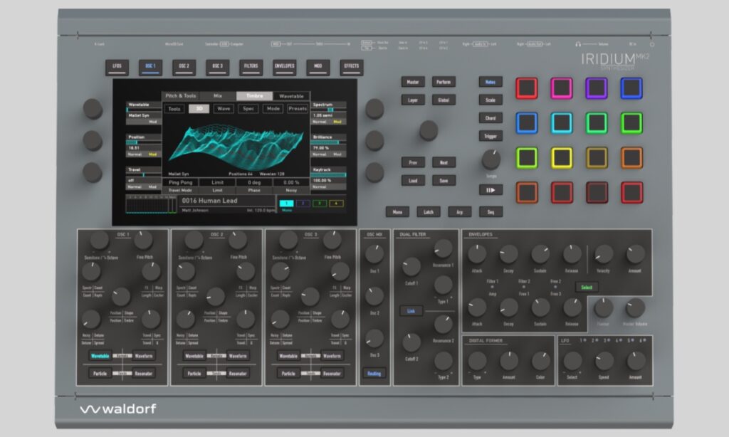 Waldorf Iridium MK2 - das Original.