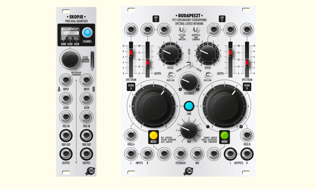 Superbooth 26: Xaoc Devices Skopje & Budapeszt Module Artikelbild