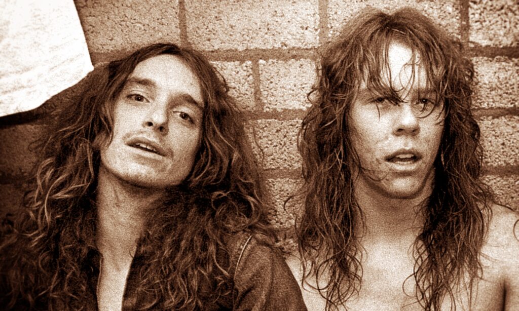 Cliff Burton James Hetfield