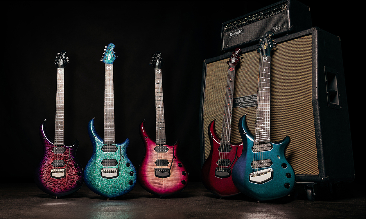 Ernie Ball Music Man John Petrucci Majesty Premium Select: Neues High-End-Signature-Modell für Dream Theater-Gitarrist John Petrucci Artikelbild
