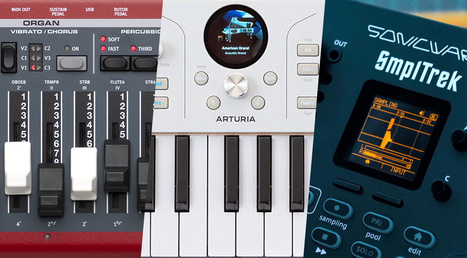 Deals der Woche von Nord, Arturia und Sonicware
