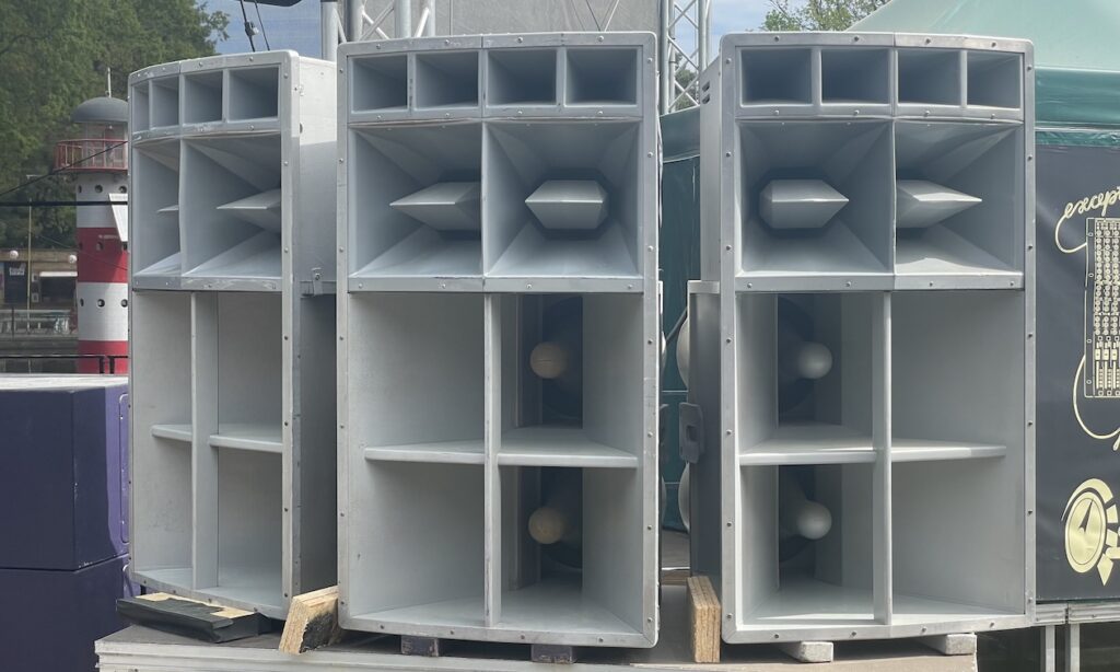 Es kann auf der Supperbooth laut werden: Funktion One System auf der Superbooth (Bildquelle: Sven Rosswog) 