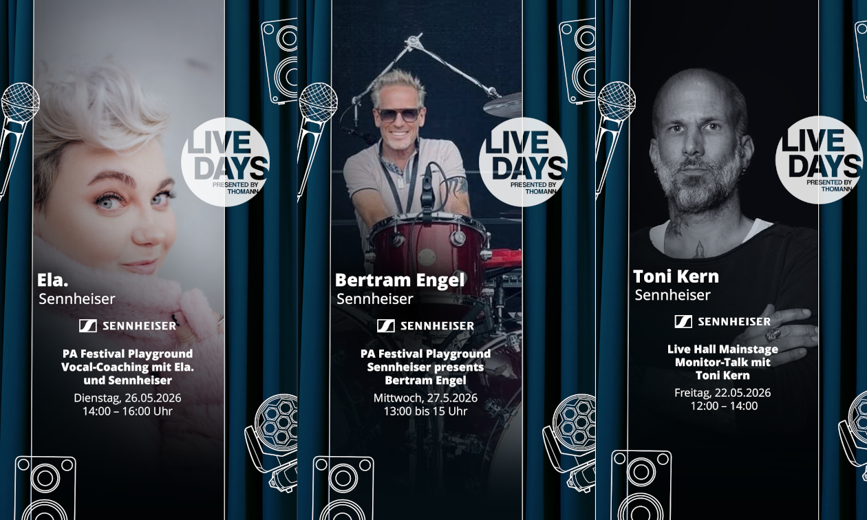 Das sind die Highlights der Live Days Presented By Thomann Artikelbild