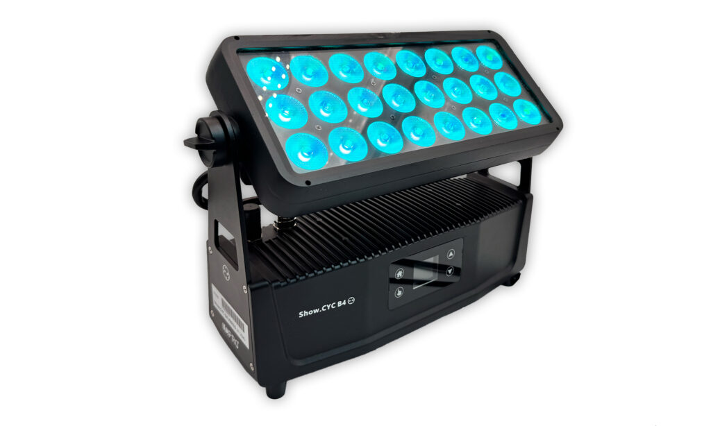 LCPRO Show.CYC B4 LED-Fluter Test