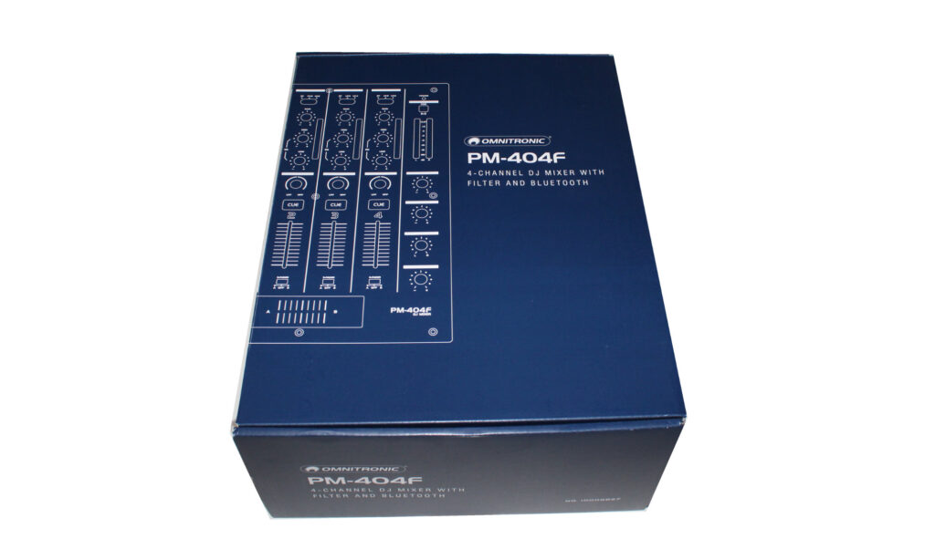 Auspackstrecke Omnitronic PM-404F