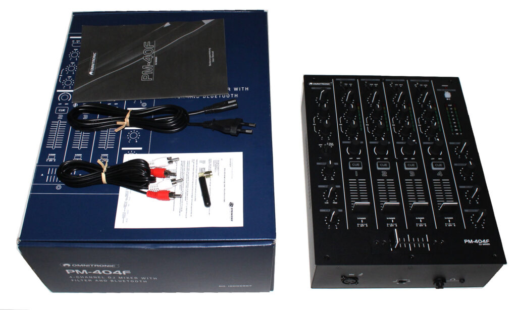  Lieferumfang Omnitronic PM-404F
