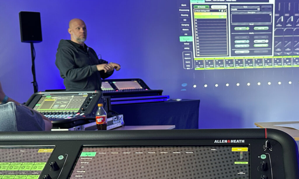 Allen & Heath Avatnis Schulung auf den Thomann Live Days 2026