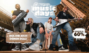 Thomann Music Days Aktion: Bis zu 60 Prozent Rabatt! Artikelbild