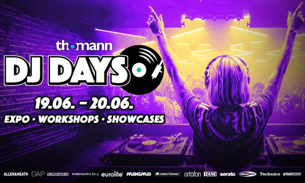 Thomann DJ Days am 19. und 20.Juni