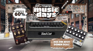 Thomann Music Days 2026: Beliebte Pedale und Amps stark reduziert!