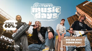 Thomann Music Days: Bis zu 60 % Rabatt auf über 500 Instrumente, Studio-Gear, Lichttechnik und mehr