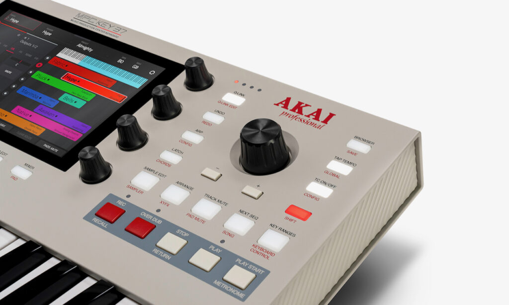 MPC Key 37 G2 Taster und Q-Link Regler(Bildquelle: Akai)