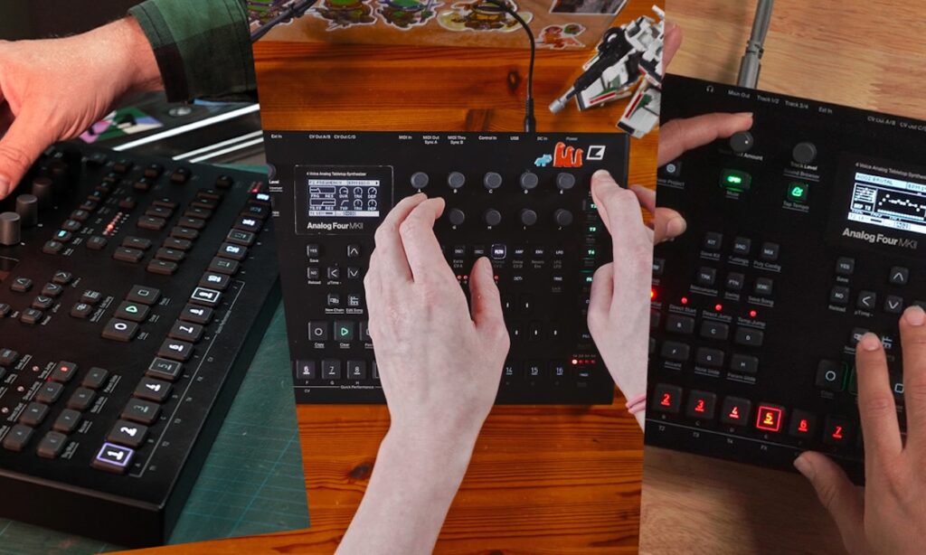 Ananlog Four MKII (Bildquelle: Elektron )
