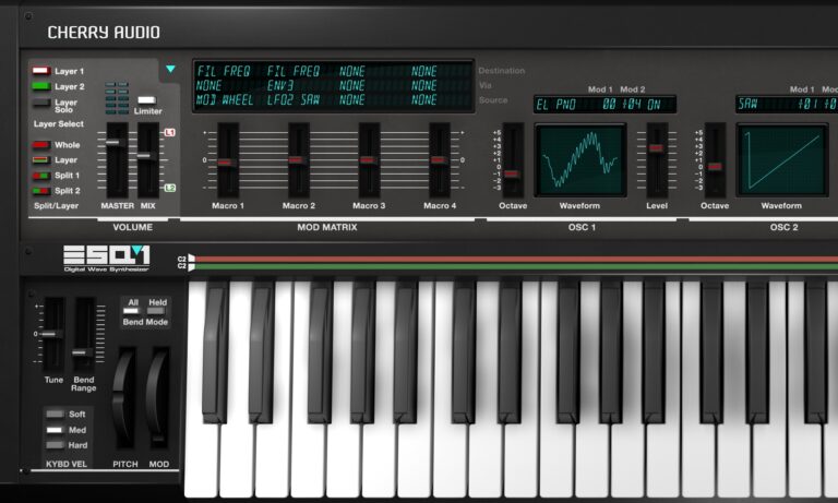 Cherry Audio ESQ-1 Test Artikelbild