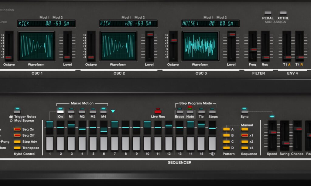 Cherry Audio ESQ-1: Synthese.
