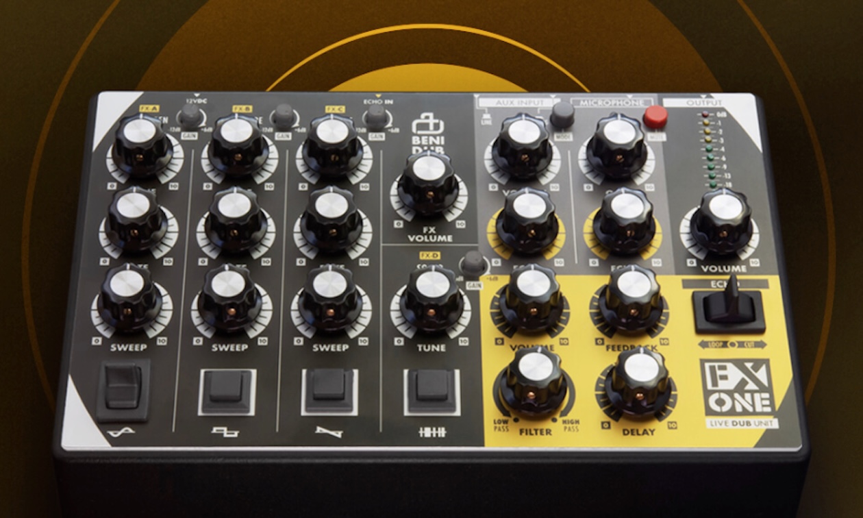 Benidub FX One: Live Dub Unit mit Sound Generator, Delay & Filter Artikelbild