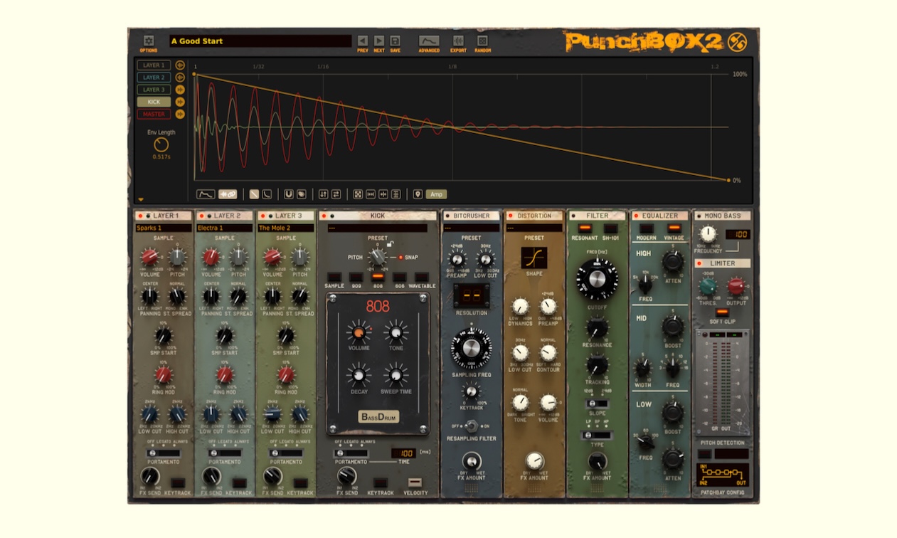 D16 Group PunchBox 2: Neue Plug-in Version für Kickdrums Artikelbild