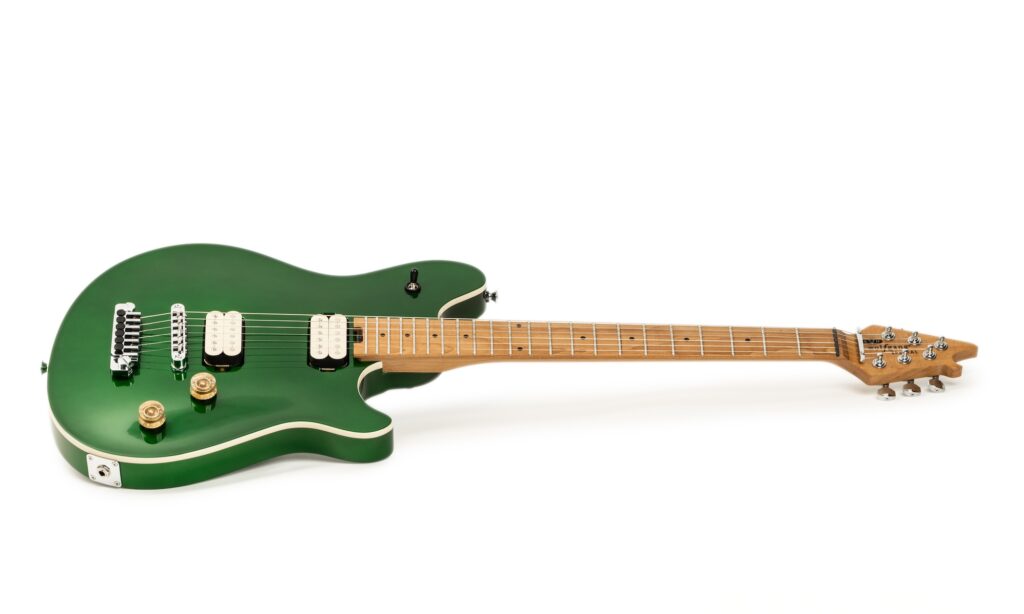 EVH Wolfgang Special Baked Maple TOM bonedo Test