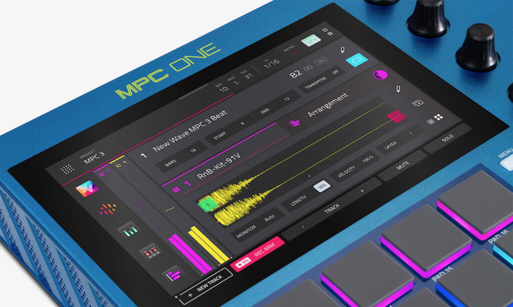 MPC One Display (Bildquelle: Akai)