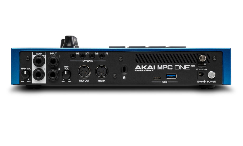 MPC One Anschlüsse (Bildquelle: Akai)