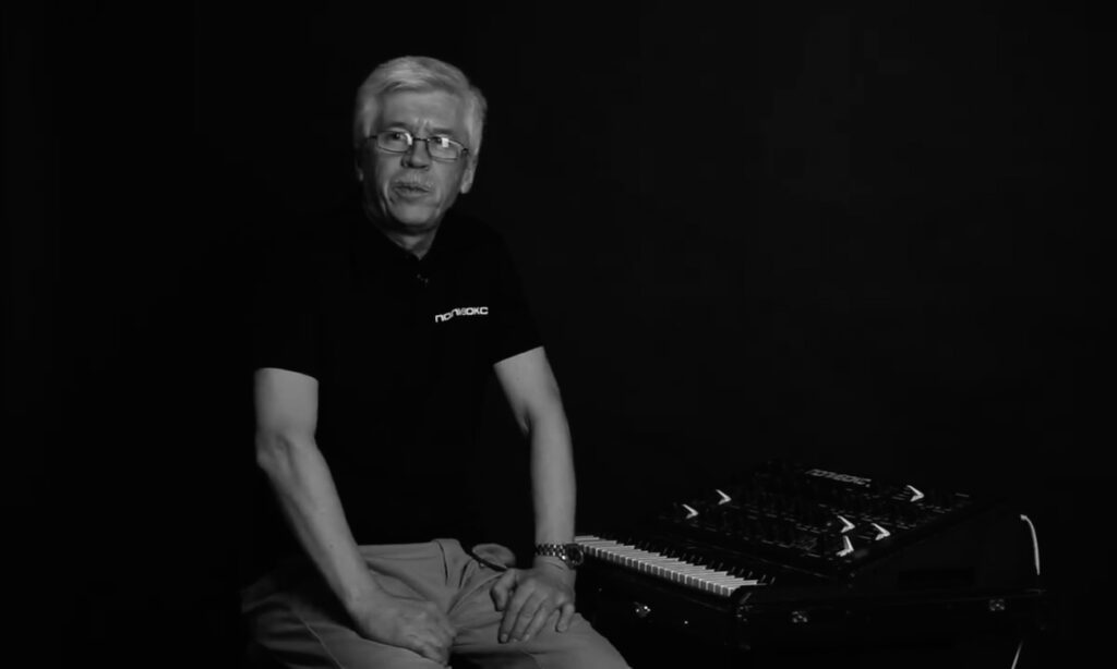 Vladimir Kuzmin (Bildquelle: Youtube Video Polivoks - Demo by its inventor Vladimir Kuzmin)