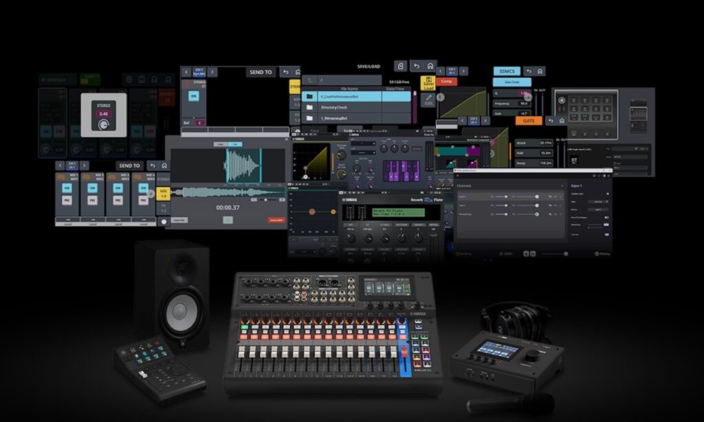 MGX-Mischpulte, URX-Audio-Interfaces, CC1 USB Controller und MixKey Software 