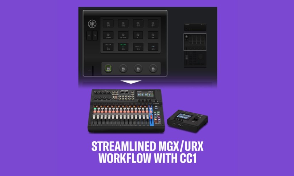 CC1 für MGX/URX(Bildquelle: Yamaha)