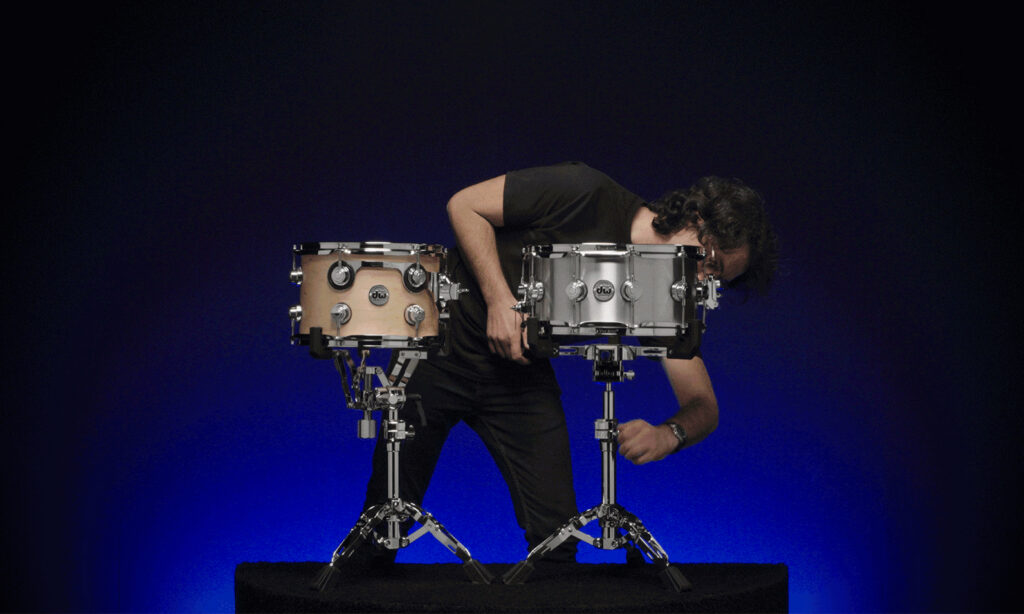 DW 9000X Snarestative mit DW Snaredrums
