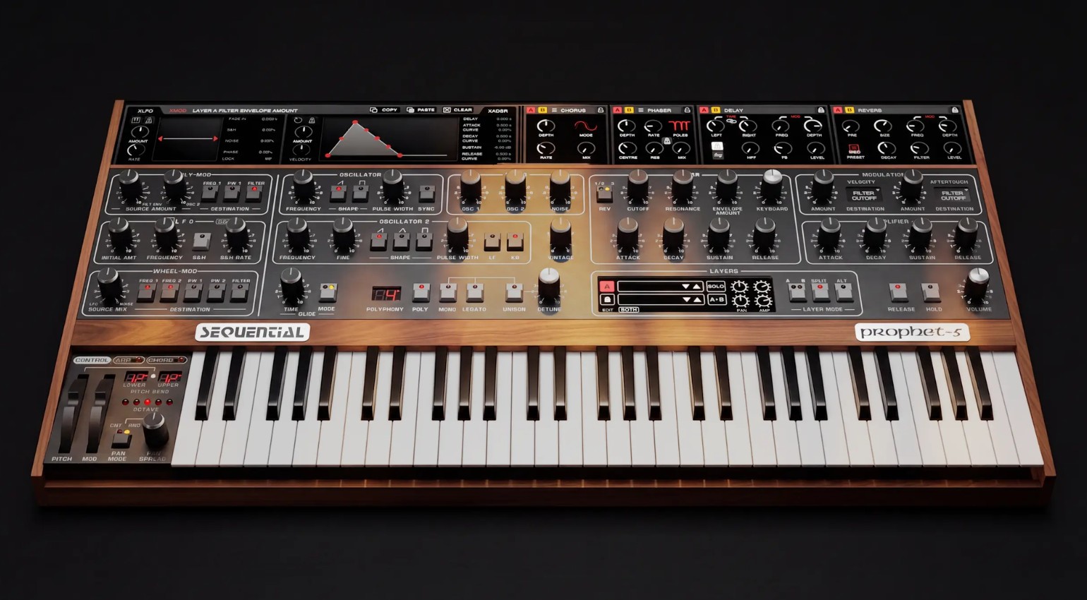 GForce Software und Sequential bringen das offizielle Prophet-5-Plugin