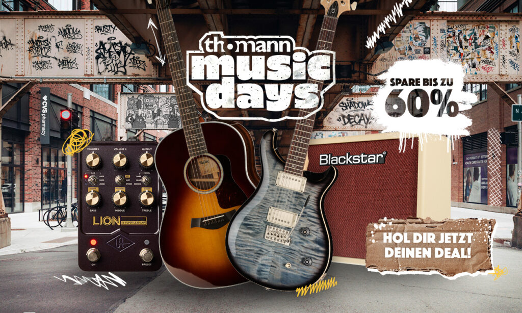 Thomann Music Days 2026 – Gitarren-Deals