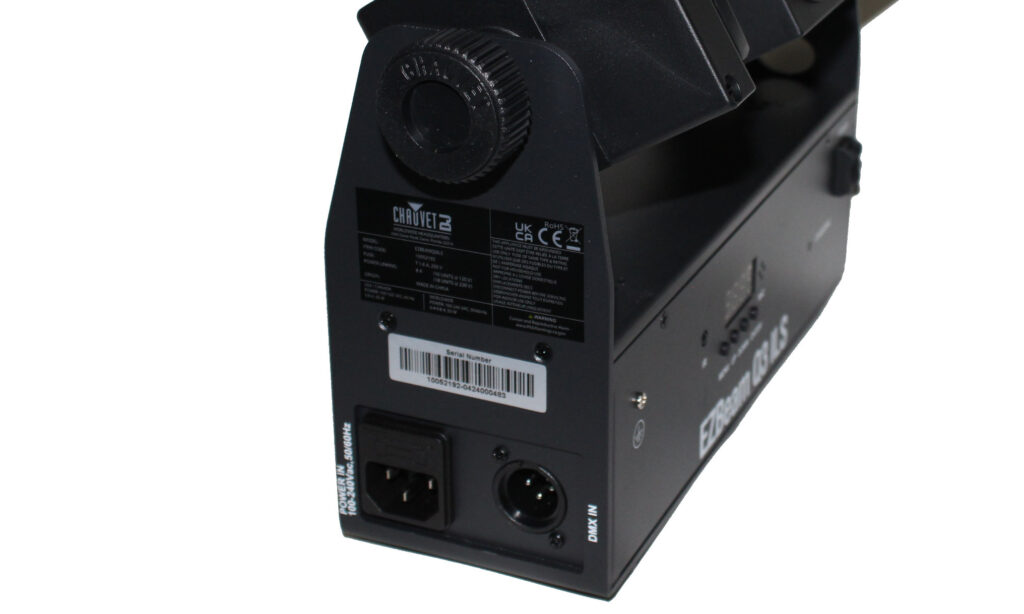 Linke Seite des Chauvet DJ EZBeam Q3 ILS