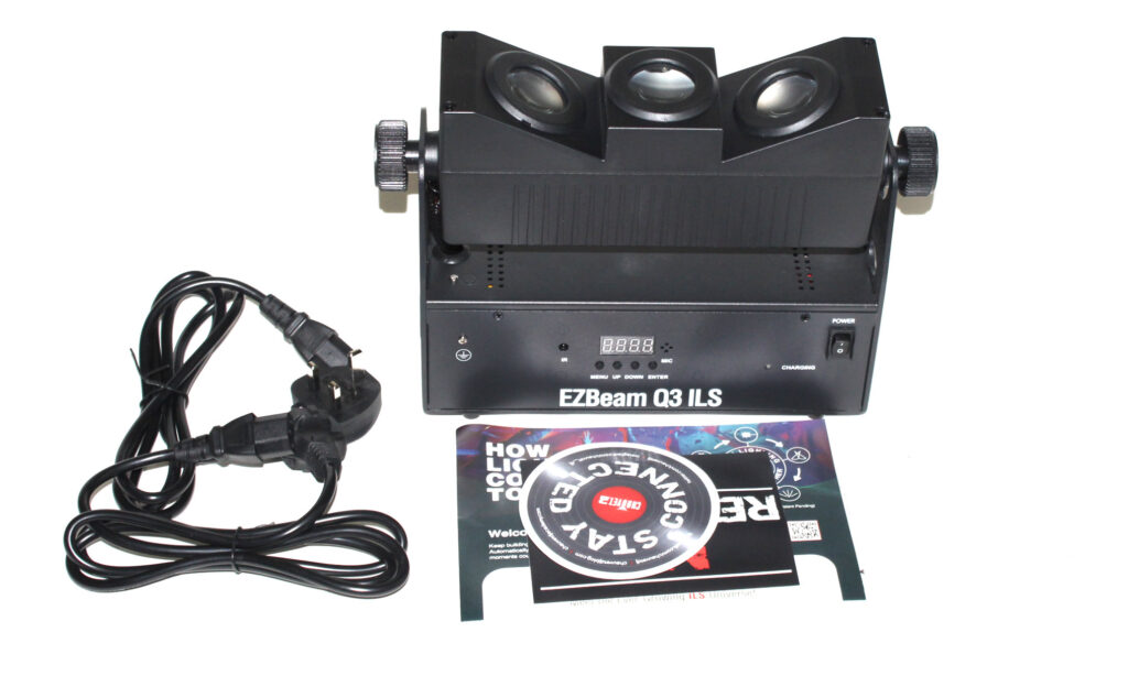 Das ist im Lieferumfang des Chauvet DJ EZBeam Q3 ILS