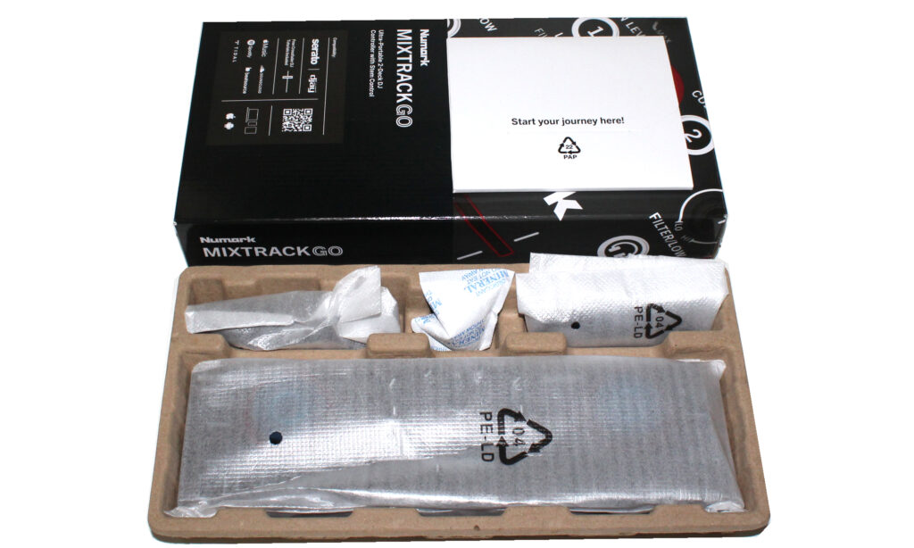 Auspacken des Numark Mixtrack Go