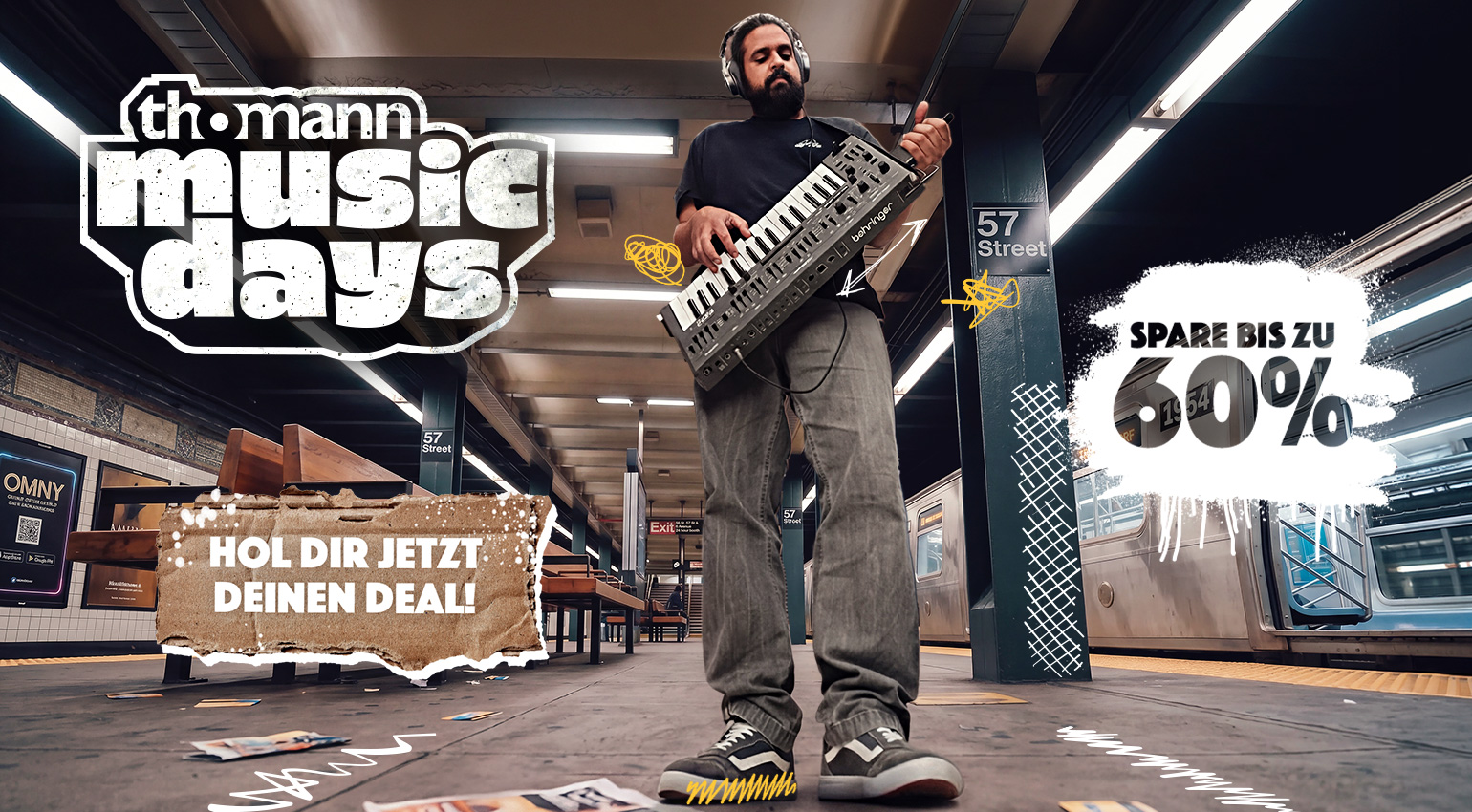 Fette Synthesizer-Deals zu den Thomann Music Days 2026!