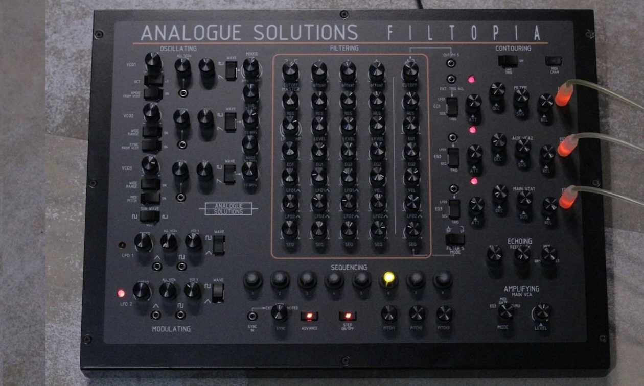 Analogue Solutions Filtopia: Synthesizer mit 5 Filtern Artikelbild