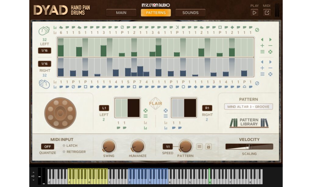 InSession Audio Hand Pan: Pattern.