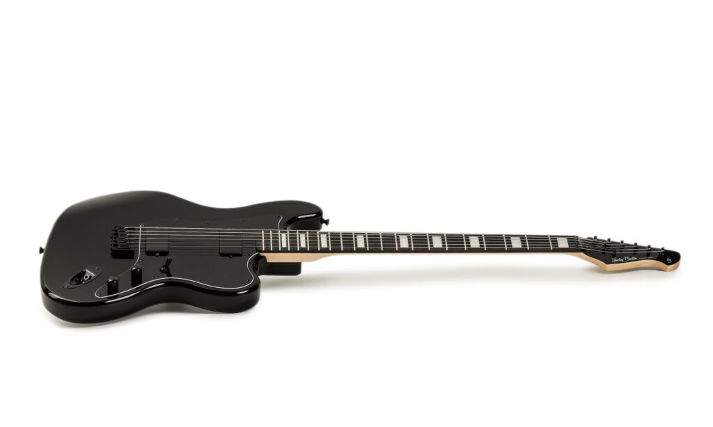 Harley Benton JA-Baritone HH BK bonedo Test