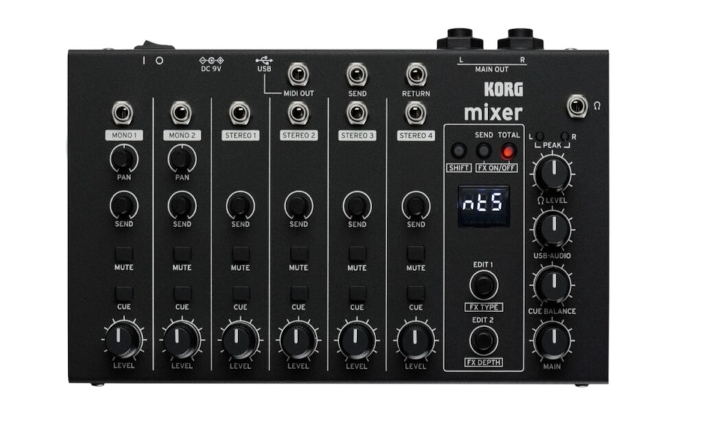 NTS-4 Mixer (Bildquelle: Korg)