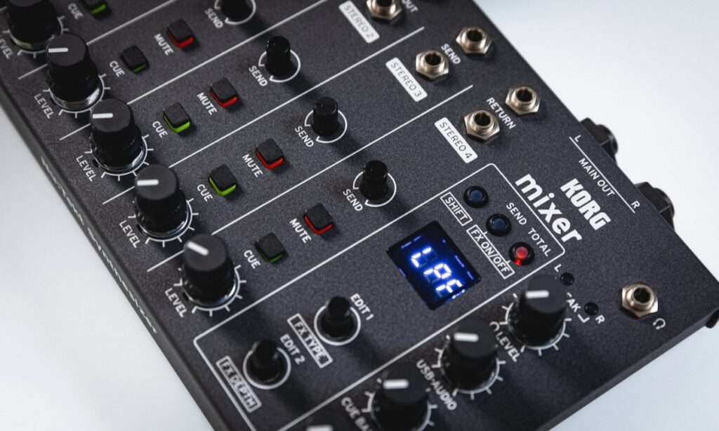 NTS-4 Mixer (Bildquelle: Korg)