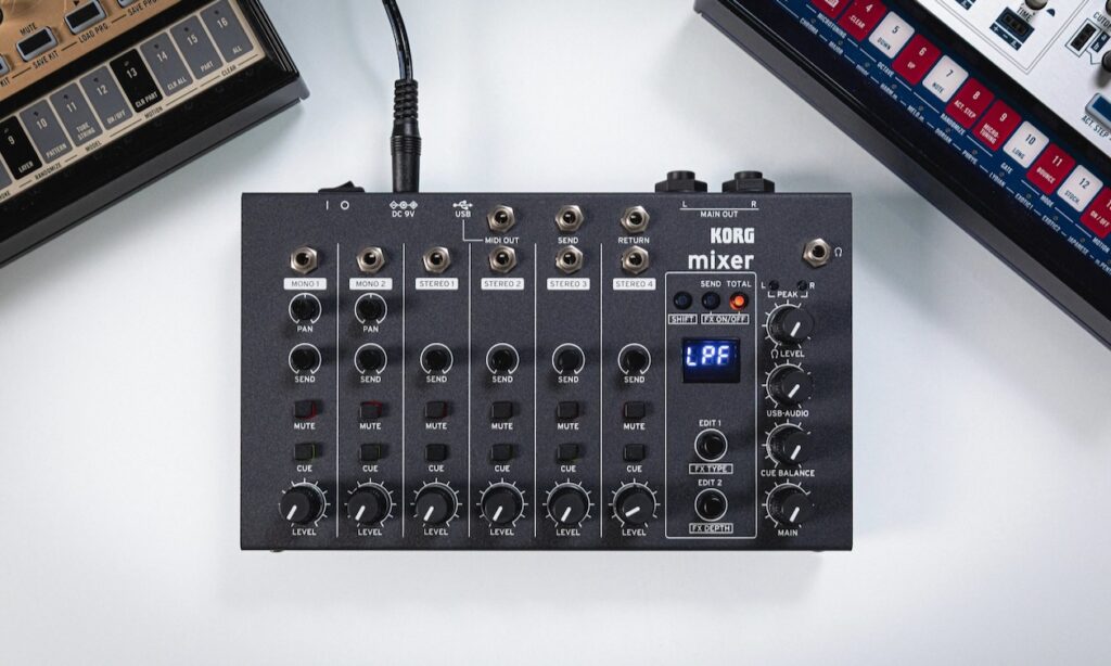 NTS-4 Mixer (Bildquelle: Korg)
